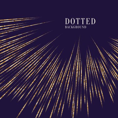 Karanlık bir arka plan üzerinde parlak ışıltılı parçacıklar büyüsü