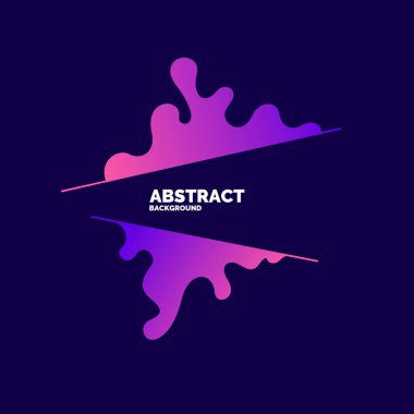 Moda soyut arka plan. Şekilsiz biçimlerin bileşimi.