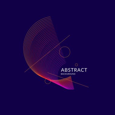 Modern vektör arka plan ile renkli çizgiler.