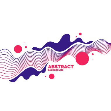 Moda soyut arka plan. Şekil ve çizgilerin bileşimi.