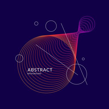 Modern vektör arka plan ile renkli çizgiler.