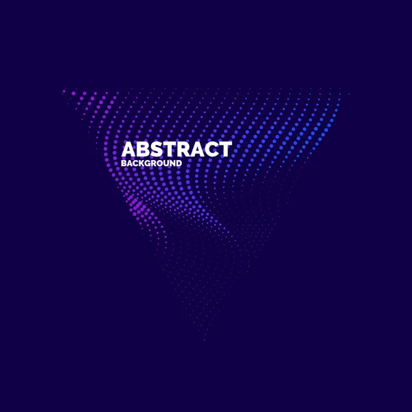 Moderne vector abstracte achtergrond met gekleurde lijnen. — Stockvector
