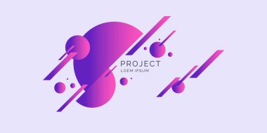 Dinamik çizgileri olan soyut bir arkaplan. Vektör illüstrasyonu.