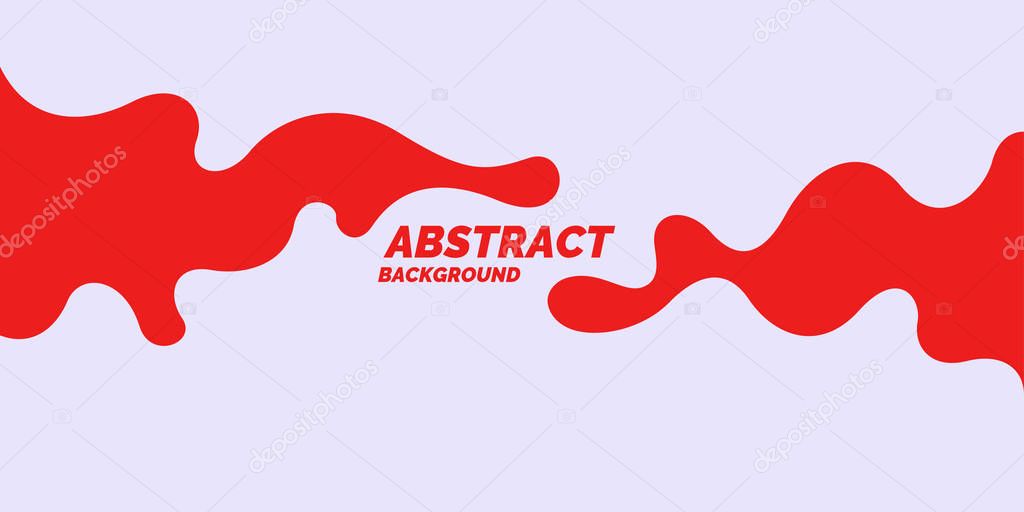 Abstract background with dynamic waves. Vector illustration