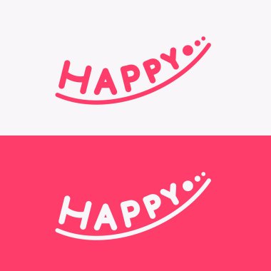 Yazıt Mutlu. Tasarım öğesi ve amblemi. Vektör çizimi