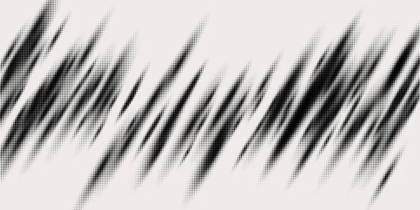 Monochromes Druckraster, abstrakter Vektor-Halbtonhintergrund. — Stockvektor
