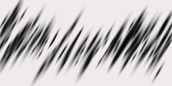 Monochroom printraster, abstracte vector halftoon achtergrond. — Stockvector