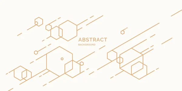 Abstrakter Hintergrund mit dynamischen Formen. Vektorvorlage — Stockvektor