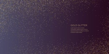 Altını yerleştirmek için altın parıltılı arkaplan.