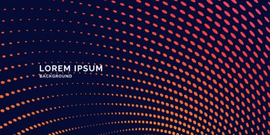 Minimalist tarzda dinamik dalgalarla dolu parlak soyut bir arka plan. Vektör illüstrasyonu