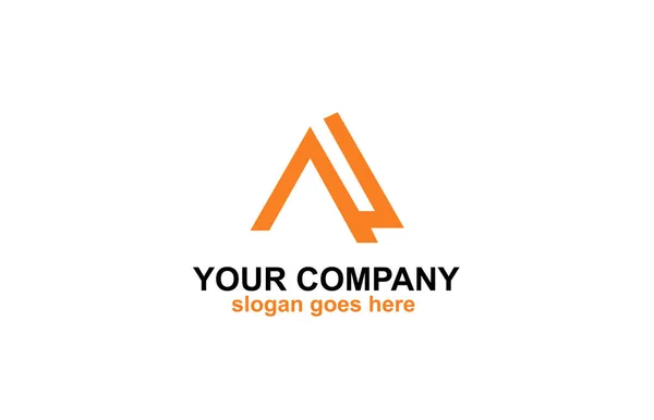 Absztrakt Modern Betű Logo Design — Stock Vector