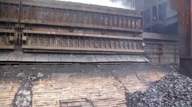 Metalurji tesisinde cevher ile taşıma