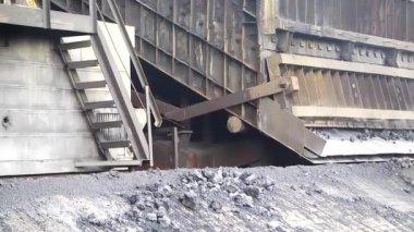 Kömür madenciliğinde kömür boşaltma