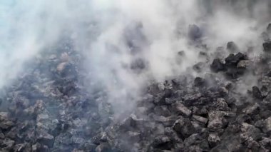 Metalürji tesisinde aglomera hazırlanması