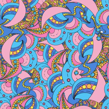 Kusursuz Soyut Renk Deseni 