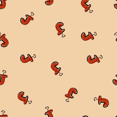 Yılbaşı arkaplanda yeni yıl çorapları. Stilize Yeni Yıl elementleri. Kumaş için fikir, desen masa örtüsü, ambalaj kağıdı, hediye kağıdı