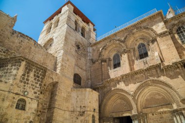 Kudüs, Filistin, İsrail-14 Ağustos 2015: Kutsal Kilise