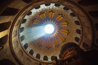 Kudüs, Filistin, İsrail-14 Ağustos 2015: Kutsal Kilise