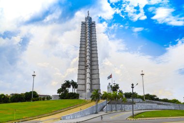 Havana, Küba - 10 Ağustos 2017 - Eski Havana şehir merkezi Stre