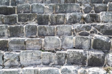 Büyük taşın yığma. Chich'teki Kukulkan Piramidi