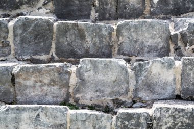 Büyük taşın yığma. Chich'teki Kukulkan Piramidi