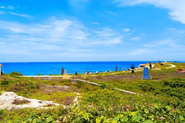 カリブ海とイスラ・ムヘレスメキシコ — ストック写真