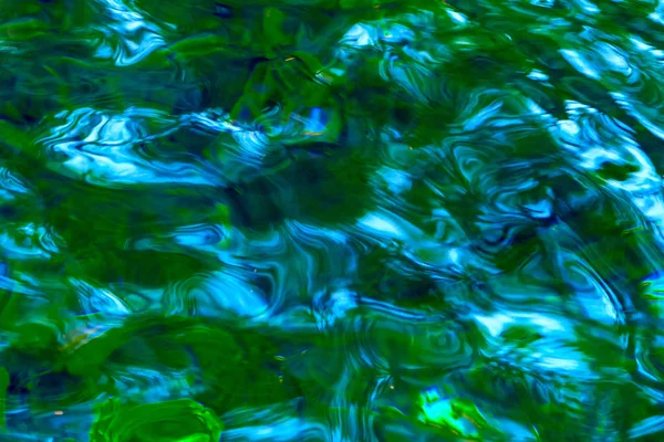 Зелена вода озера, абстракція. Мексика — стокове фото