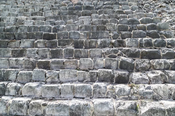 Η τοιχοποιία της μεγάλης πέτρας. Η πυραμίδα του Kukulkan στο chich Εικόνα Αρχείου