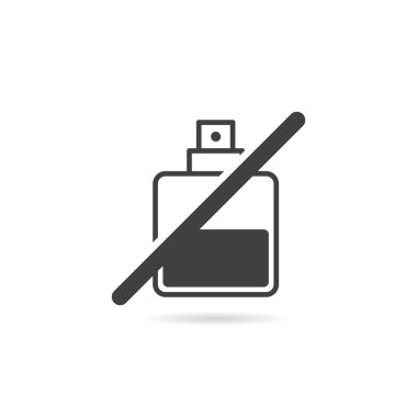 Vector Isolated No Fragrance Icon