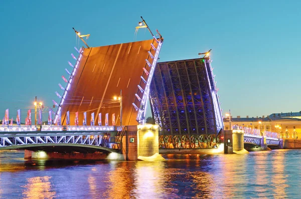 Saint Pétersbourg Russie Juillet 2018 Été Pendant Navigation Les Ponts — Photo