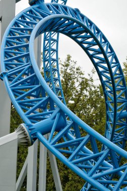 Lunapark trenleri için demiryolu.