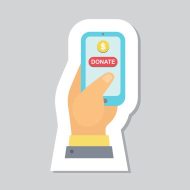 Bağış Düğmeleri Ayarlandı. Yardım Simgesi Bağışı