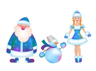 Rus Noel Baba, kardan adam, kar kızlık