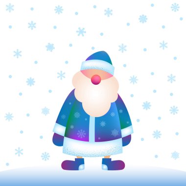 Yeni yıl tebrik kartı şablonu