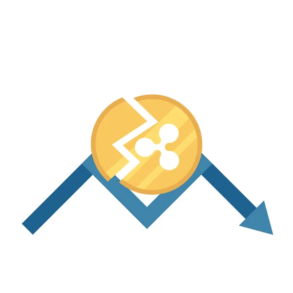 Conjunto de ícones com o conceito ico blockchain — Vetor de Stock
