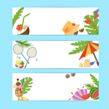 Soyut Tasarım banner web şablon seti