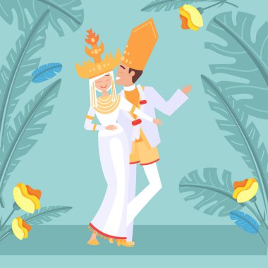 Endonezya düğün resmi