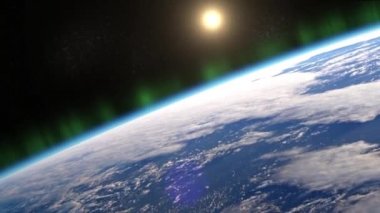 Planet Earth 'ün uzaydan yıldızlarla gerçekçi bir animasyonu. Belgeseller, kurumsal videolar ve reklamlar için harika. Küresel bir erişimi tüm endüstrilerde göstermenin daha iyi bir yolu yok..