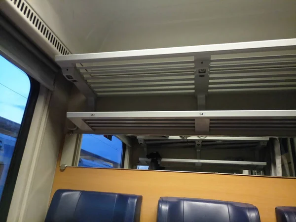 Nella cabina del treno austriaco — Foto Stock