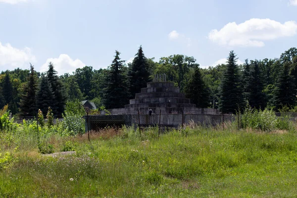 Onvoltooide Fontein Een Park — Stockfoto