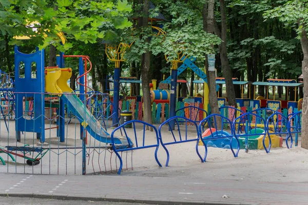 Playground Summer Park — Stock Photo, Image