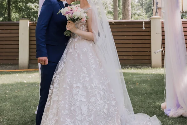 Bride Groom Wedding Ceremony — Stock Photo, Image