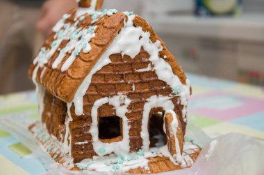 Masada tatil için zencefilli kurabiye evi