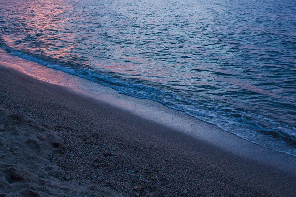 Красивый Восход Солнца Море Облаками — стоковое фото