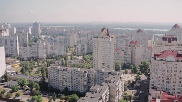 Vista Della Città Dall Alto Durante Giorno — Video Stock