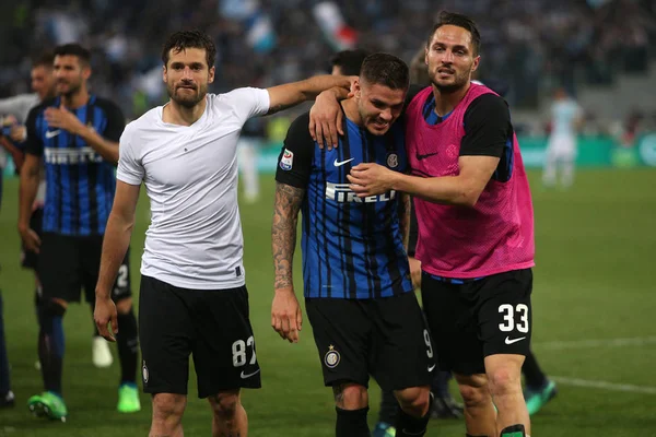 ซีรีส์ A SS LAZIO VS INTER — ภาพถ่ายสต็อก