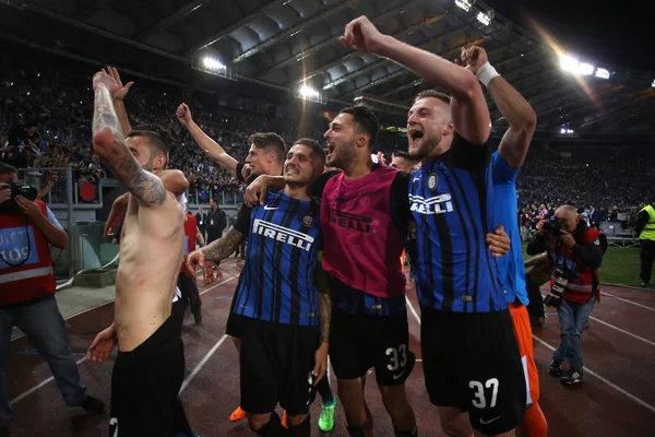 ซีรีส์ A SS LAZIO VS INTER — ภาพถ่ายสต็อก