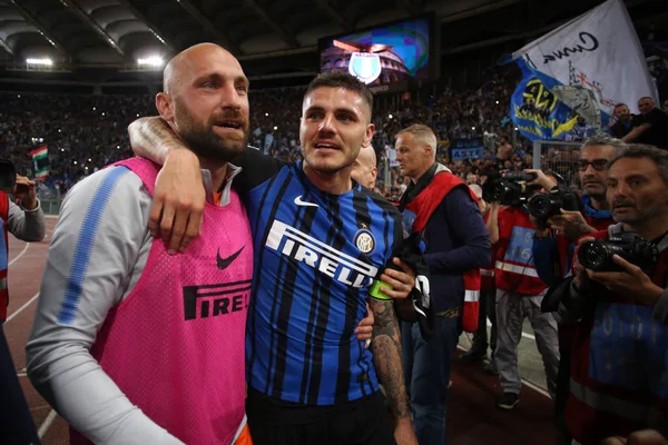 ซีรีส์ A SS LAZIO VS INTER — ภาพถ่ายสต็อก