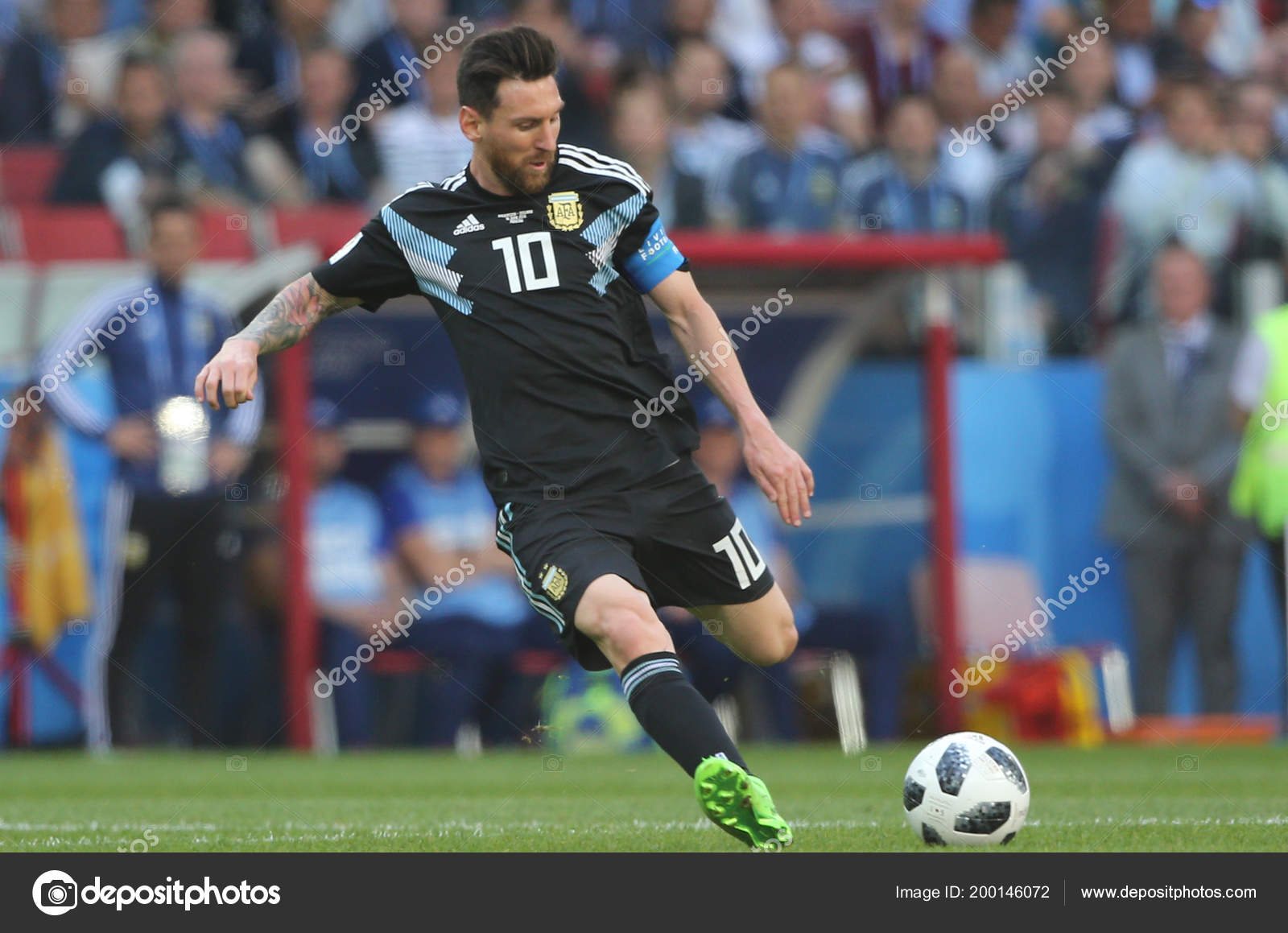 2018 Moscou Rússia Lionel Messi Ação Durante Partida Copa Mundo —  Fotografia de Stock Editorial © m.iacobucci.tiscali.it #200146738