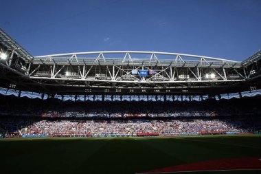 16.06.2018. Moskova, Rusya: Spartak stadium FIFA Dünya Kupası Rusya 2018, D grubu, futbol maçı arasında Arjantin v İzlanda Moscow Spartak stadyumu.